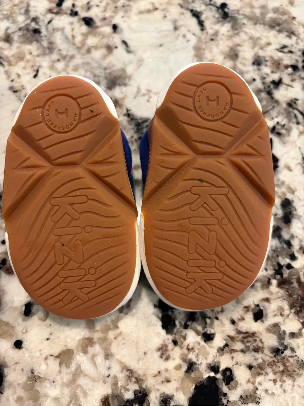 Kizik Toddler Blue Athletic Slip-On Shoes